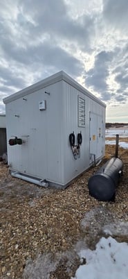 99 HP BRAHMA / Gardner Denver #E25DG, Screw Compressor Package, Cummins 6C CNG Driver, Sweet, 2009 - Image 4