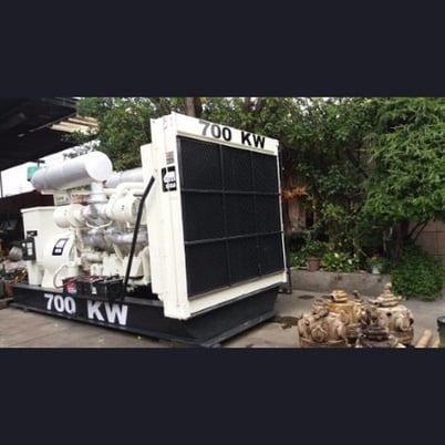 700 KW IGSA, diesel generator set, 963 kVA, 440 Volts, 1800 RPM, 3 phase, GM motor, Stamford generator end - Image 3