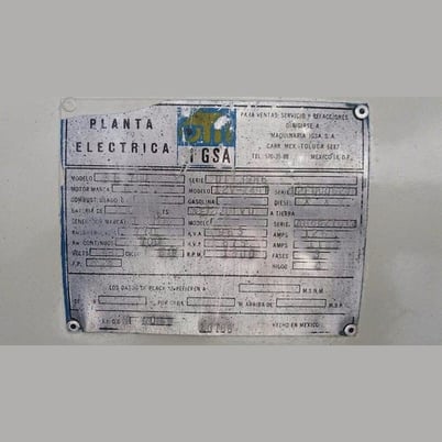700 KW IGSA, diesel generator set, 963 kVA, 440 Volts, 1800 RPM, 3 phase, GM motor, Stamford generator end - Image 6
