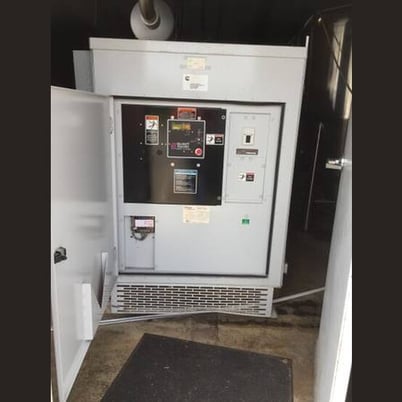 100 KW Elliott Power Systems #100RN, dual fuel generator set, standby, portable/skid, GM 7.4L turbocharged - Image 5