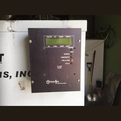 100 KW Elliott Power Systems #100RN, dual fuel generator set, standby, portable/skid, GM 7.4L turbocharged - Image 6