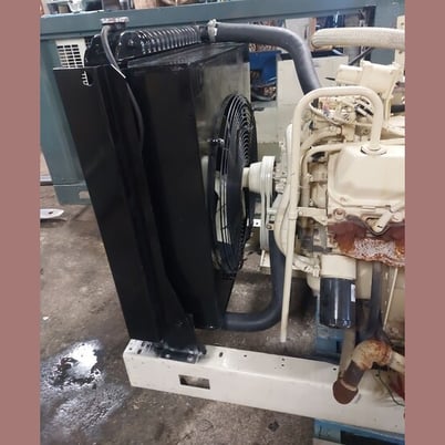 100 KW Kohler #100RZ, natural gas generator set, standby, open skid, 1800 RPM, 347/600 Volts, 120 Amps, 60 - Image 4