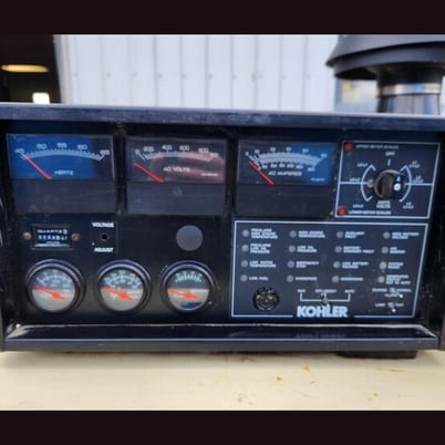 100 KW Kohler #100RZ, natural gas generator set, standby, open skid, 1800 RPM, 347/600 Volts, 120 Amps, 60 - Image 7