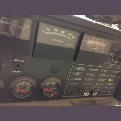 100 KW Kohler #100RZ, natural gas generator set, standby, open skid, 1800 RPM, 347/600 Volts, 120 Amps, 60 - Image 8