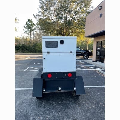 38 KW Generac-Magnum #MMG45IF4, portable diesel generator, prime, trailer mtd, 100 gal tank, 11,902 hours - Image 3
