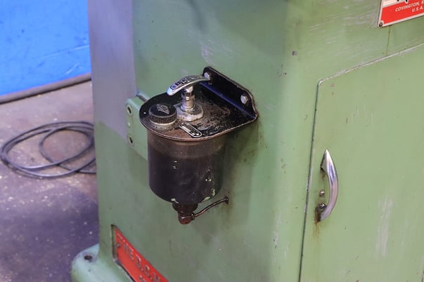 1-1/4" x 9" Morrison #K, mechanical keyseater, 24" x27" table, centering vee, cutter bars, 2 HP, centering - Image 5