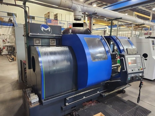 Milltronics #ML-26/80, CNC Lathe, 25.6" swing, 4.1" bar, 24/15 HP, 1,600 RPM, 8-Station Turret, 2016 - Image 1