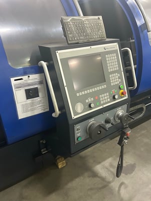Milltronics #ML-26/80, CNC Lathe, 25.6" swing, 4.1" bar, 24/15 HP, 1,600 RPM, 8-Station Turret, 2016 - Image 4