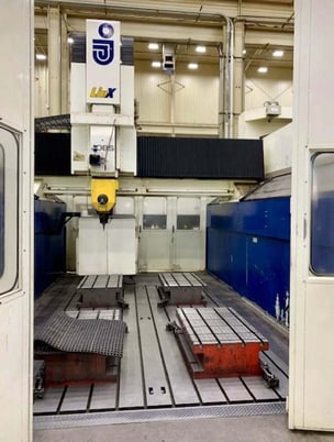Jobs #LINX/S-Compact, 5-Axis CNC Gantry Mill, 197" x 118" table, 165" X Travel, 126" Y Travel, 49" Z, 55 HP - Image 2