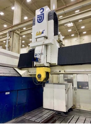 Jobs #LINX/S-Compact, 5-Axis CNC Gantry Mill, 197" x 118" table, 165" X Travel, 126" Y Travel, 49" Z, 55 HP - Image 4