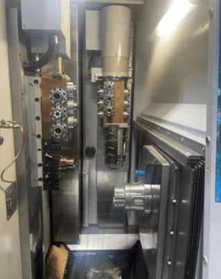 Ganesh #Cyclone-52BY2, 9-Axis CNC Automatic Screw Machine, 9.84" machining length, 2" turning diameter, 15 - Image 2