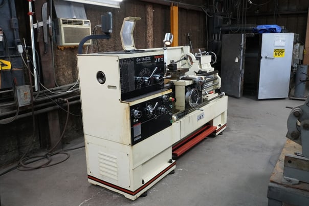 14" x 40" Jet #GH-1440ZX Gap Bed Machine Tool Lathe - Image 2
