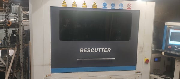 Bescutter #Cube-Series, CNC fiber laser cutting system, 2000 watt, 51" x 51", Raycus resonator, Cypcut BCS - Image 3