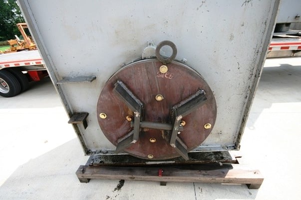 120000 lb. Aronson #RS10GE/TS10GE, weld positioner w/headstock & tailstock, #10314 - Image 3