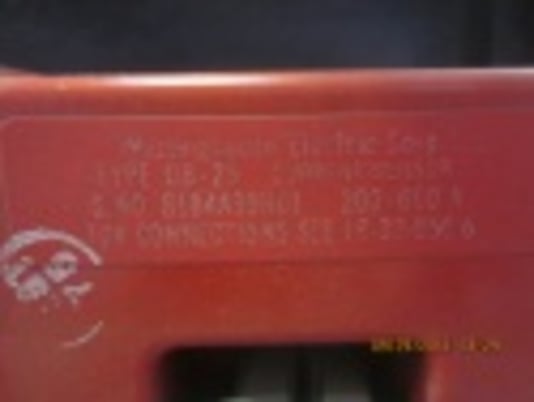 600 Amps, Eaton, DB-25, manually operated, drawout, #AB0396 - Image 2