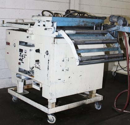 30" x 24" Air Feeds #AF-2, feeder/straightener, 24" stroke, 30 SPM, cabinet mounted, s/n #931022, 1993 - Image 1