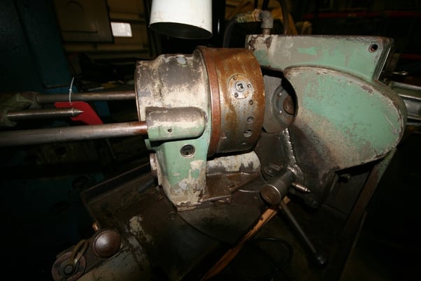 1/2" to 3" Oliver #600, tool grinder with automatic feed, 9" chuck, 9" x 2" x 5" grinding wheel, 2 HP, 11215 - Image 8