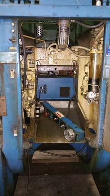 75 Ton, Bliss #C75, OBI gap frame, 4" stroke, 36" x24"bed, 13" throat, 110 SPM constant,s/n H68968 - Image 3