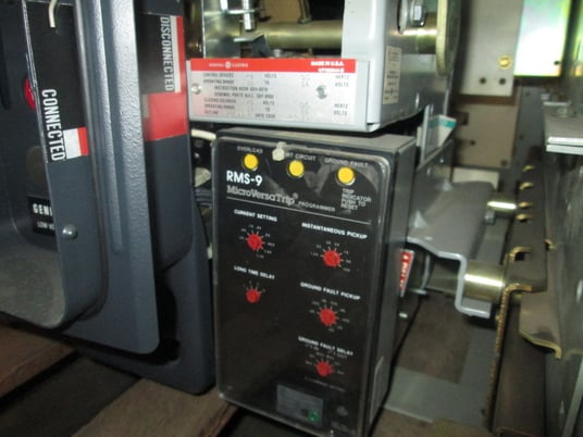 800 Amps, General Electric, akr- 7d-30s, electrically operated, manually operated, drawout, w/cell - Image 3