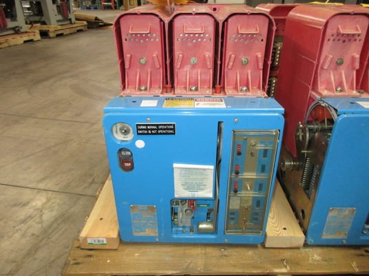 1600 Amps, Brown Boveri, LK-16, electrically operated, manually operated, drawout - Image 1