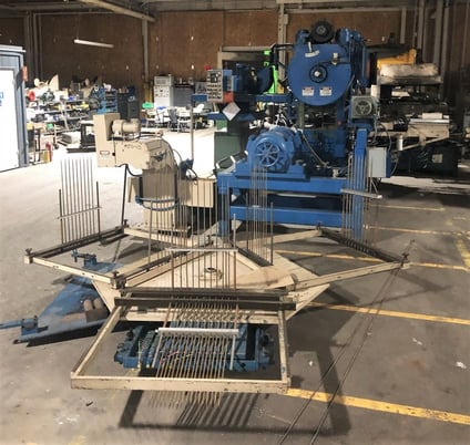 60 Ton, Oak #FP2-48, 1.5" stroke, 12" Shut Height, 48:x34" bed, 100-300 SPM, feedline, #5040 - Image 5