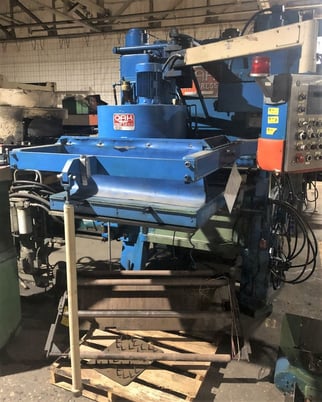 60 Ton, Oak #FP2-48, 1.5" stroke, 12" Shut Height, 48:x34" bed, 100-300 SPM, feedline, #5040 - Image 7