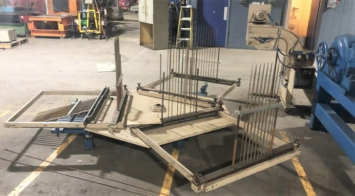 60 Ton, Oak #FP2-48, 1.5" stroke, 12" Shut Height, 48:x34" bed, 100-300 SPM, feedline, #5040 - Image 8