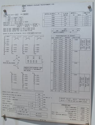 36000/48000 kVA, 120000/69300 WYE Primary, 13200 Delta Secondary, Ferranti Packard Substation - Image 1