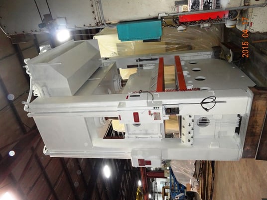 400 Ton, Pacific #400D8-54, straight side hydraulic press, 18" stroke, 33" daylight, 96" x54"bed - Image 2