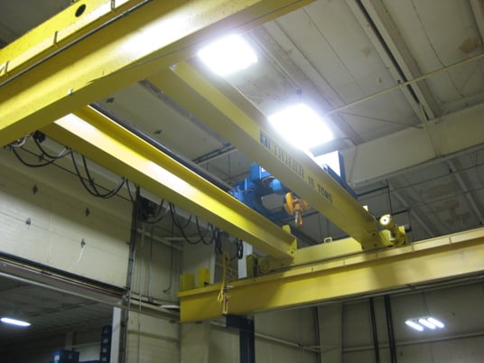 15 Ton, Abus, 21' 8" Span, 20' lift, radio/pendant, rail/runway available, 1999, #1661 - Image 1