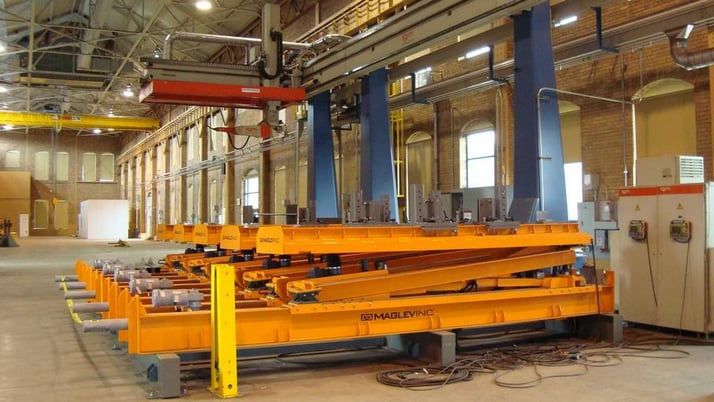 IGM, robotic welding cell, 1377" X, 118" Y, 59" Z, (2) 49" positioners, 151" swg, 2007, #26597 - Image 7