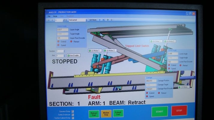 IGM, robotic welding cell, 1377" X, 118" Y, 59" Z, (2) 49" positioners, 151" swg, 2007, #26597 - Image 9