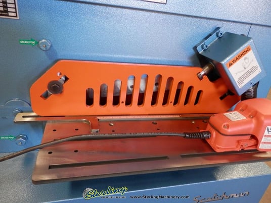 Scotchman #Shear-Master-610, 24" heavy duty flat bar shear, 4-way reversible blades,hydraulic,warranty,new - Image 2