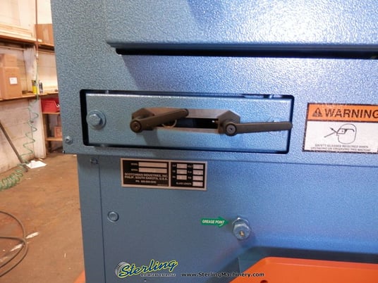 Scotchman #Shear-Master-610, 24" heavy duty flat bar shear, 4-way reversible blades,hydraulic,warranty,new - Image 3