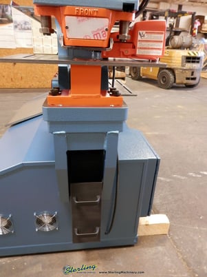 6" x 6" x 1/2" Scotchman #DO-150/240-24M, dual operation hydraulic ironworker, 150 ton, 12" throat, new - Image 5