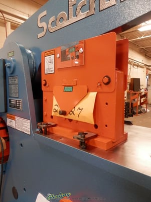 6" x 6" x 1/2" Scotchman #DO-70/110-24M, dual operator ironworker, 70 ton, 9" throat, made in the USA, new - Image 6