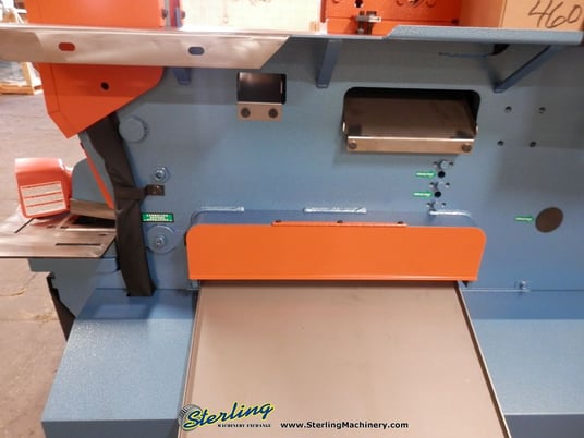 6" x 6" x 1/2" Scotchman #DO-70/110-24M, dual operator ironworker, 70 ton, 9" throat, made in the USA, new - Image 8