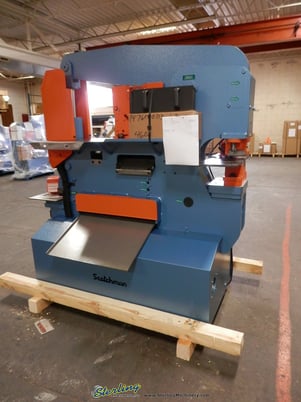 6" x 6" x 1/2" Scotchman #DO-70/110-24M, dual operator ironworker, 70 ton, 9" throat, made in the USA, new - Image 10