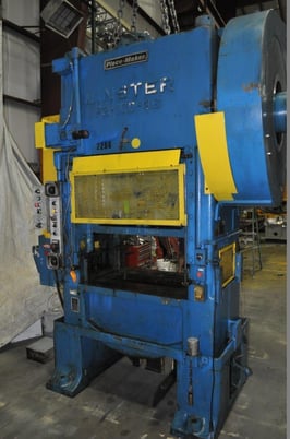 100 Ton, Minster #P2-100, straight side double crank press, 3" stroke, 16" Shut Height, 4" adj., 100-300 SPM - Image 1