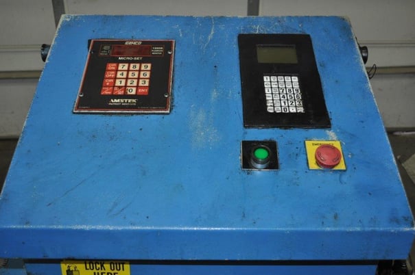 100 Ton, Minster #P2-100, straight side double crank press, 3" stroke, 16" Shut Height, 4" adj., 100-300 SPM - Image 2