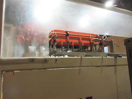35 Ton, Lyle #152PV, vert.trim press, 16.5" x52" platen stroke, low hours, 2005, #12226C - Image 7