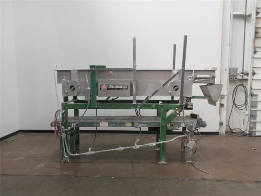 Eriez #HVC1210, high volume mech.conveyor, Style 9801618, .75 HP, s/n #23374, #12229A - Image 1