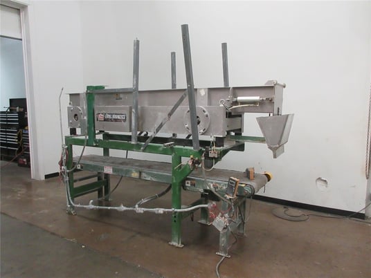 Eriez #HVC1210, high volume mech.conveyor, Style 9801618, .75 HP, s/n #23374, #12229A - Image 4