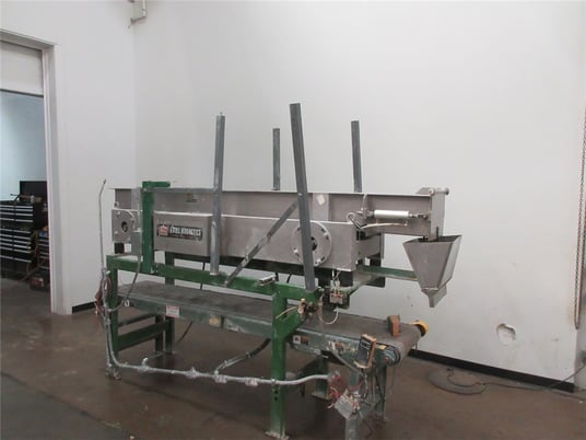 Eriez #HVC1210, high volume mech.conveyor, Style 9801618, .75 HP, s/n #23374, #12229A - Image 5