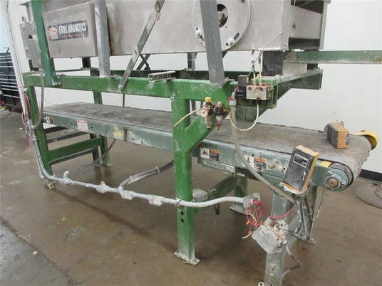 Eriez #HVC1210, high volume mech.conveyor, Style 9801618, .75 HP, s/n #23374, #12229A - Image 7