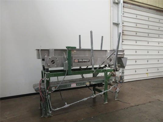 Eriez #HVC1210, high volume mech.conveyor, Style 9801618, .75 HP, s/n #23374, #12229A - Image 8
