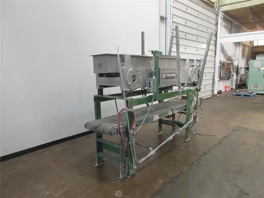 Eriez #HVC1210, high volume mech.conveyor, Style 9801618, .75 HP, s/n #23374, #12229A - Image 9