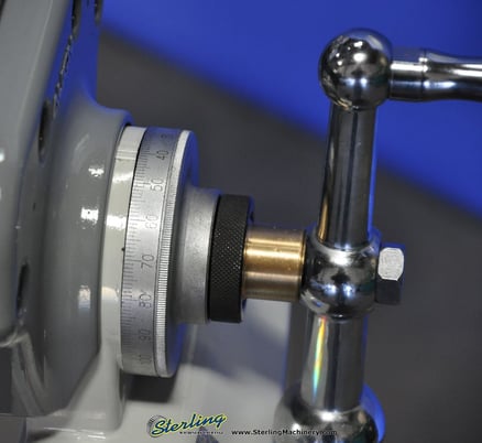 Birmingham #BPV-3949-C, 9" x49" table, variable speed head, chromed ground quill, 60-4300 RPM, 3 HP, new - Image 8