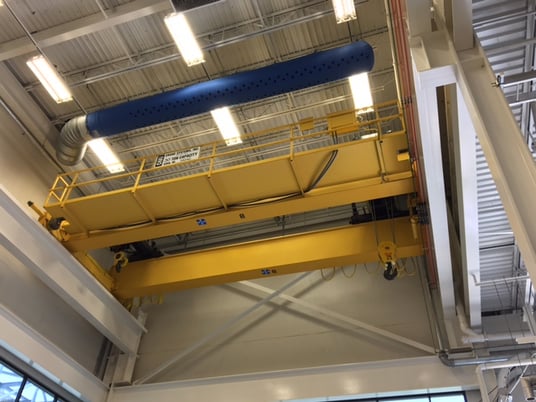 30/10 Ton, R & M, 29' 6" Span, 39' lift, radio/pendant, VFD bridge/trolley, 2008, #1724 - Image 1