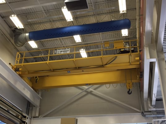 30/10 Ton, R & M, 29' 6" Span, 39' lift, radio/pendant, VFD bridge/trolley, 2008, #1724 - Image 4